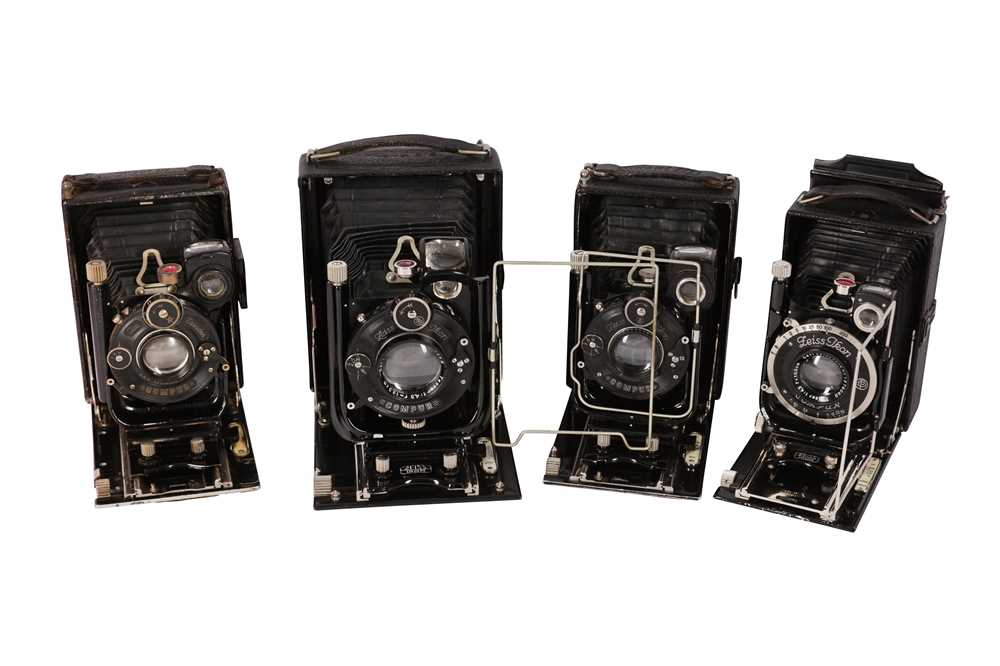 Lot 142 - A Selection of Zeiss Ikon Plate Cameras