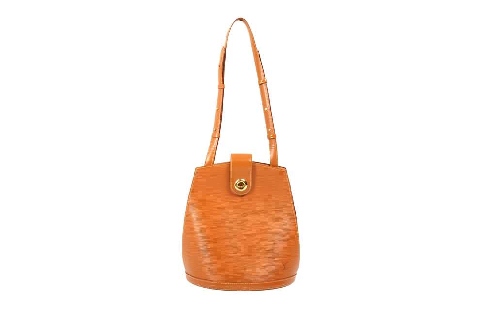 Lot 271 - Louis Vuitton Tan Epi Cluny Shoulder Bag