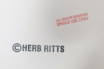 Lot 1115 - HERB RITTS (1952-2002)