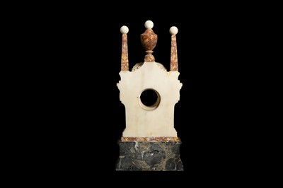 Lot 323 - A LATE 18TH CENTURY SICILIAN MARBLE AND JASPER RELIQUARY