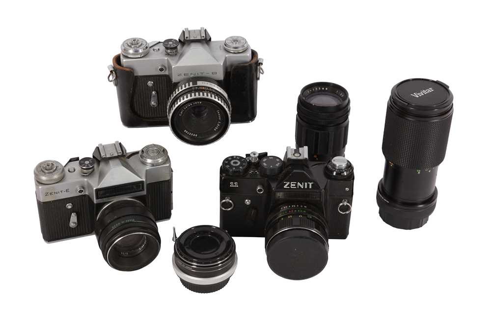 A Selection of SLR Cameras