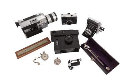 Lot 230 - A Ensign Selfix 620 Folding Camera