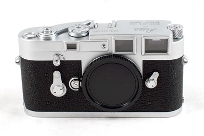 Lot 127 - Chrome Single-Wind Leica M3 Body with Quick-load System.