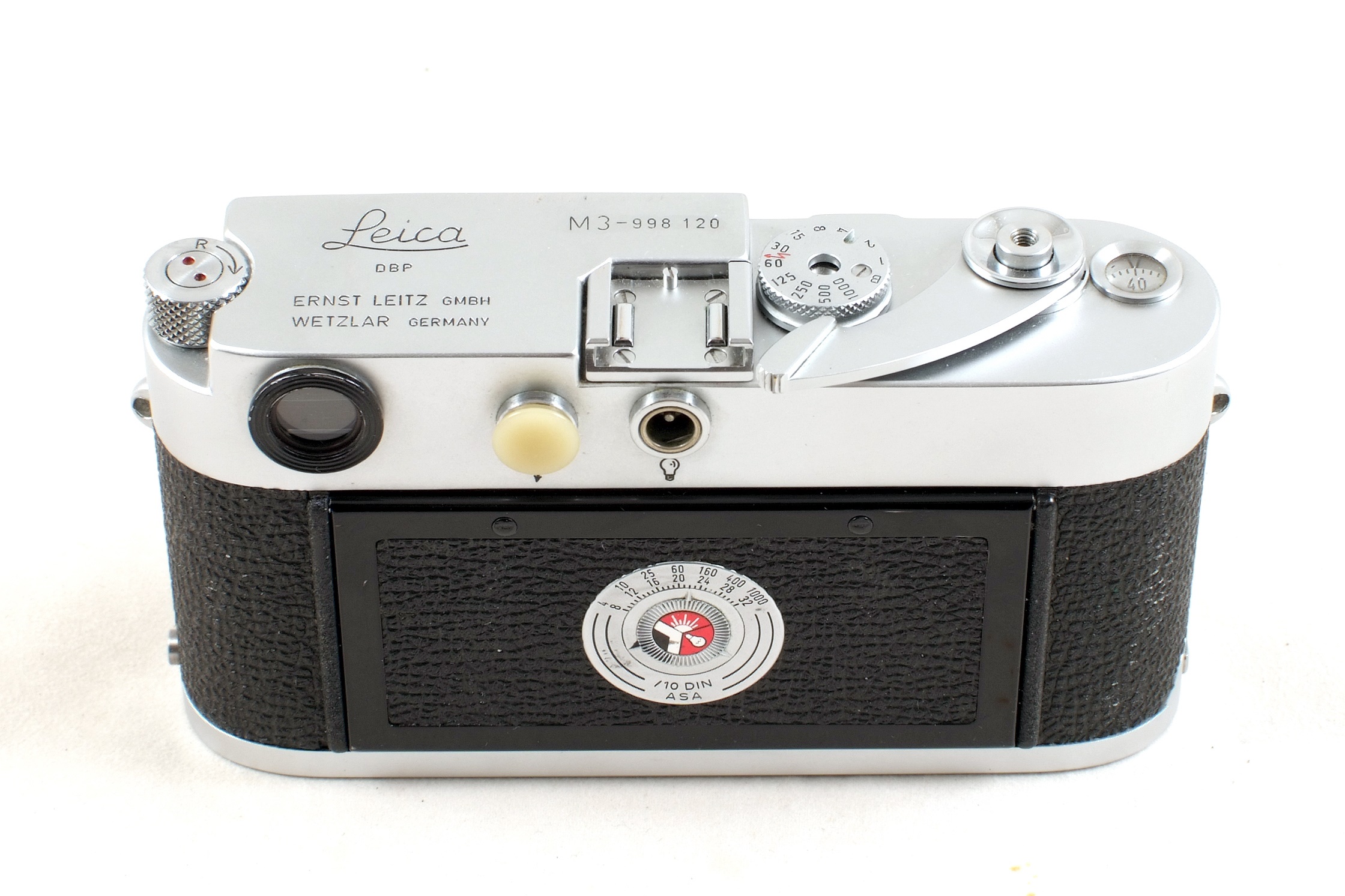 Lot 127 Chrome SingleWind Leica M3 Body with