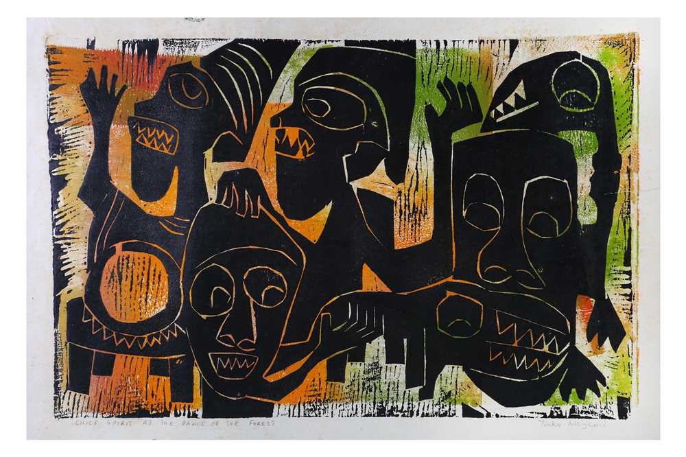 Lot 1661 - Adeyemi (Yinka) A collection of twelve screen prints, c.1970s
