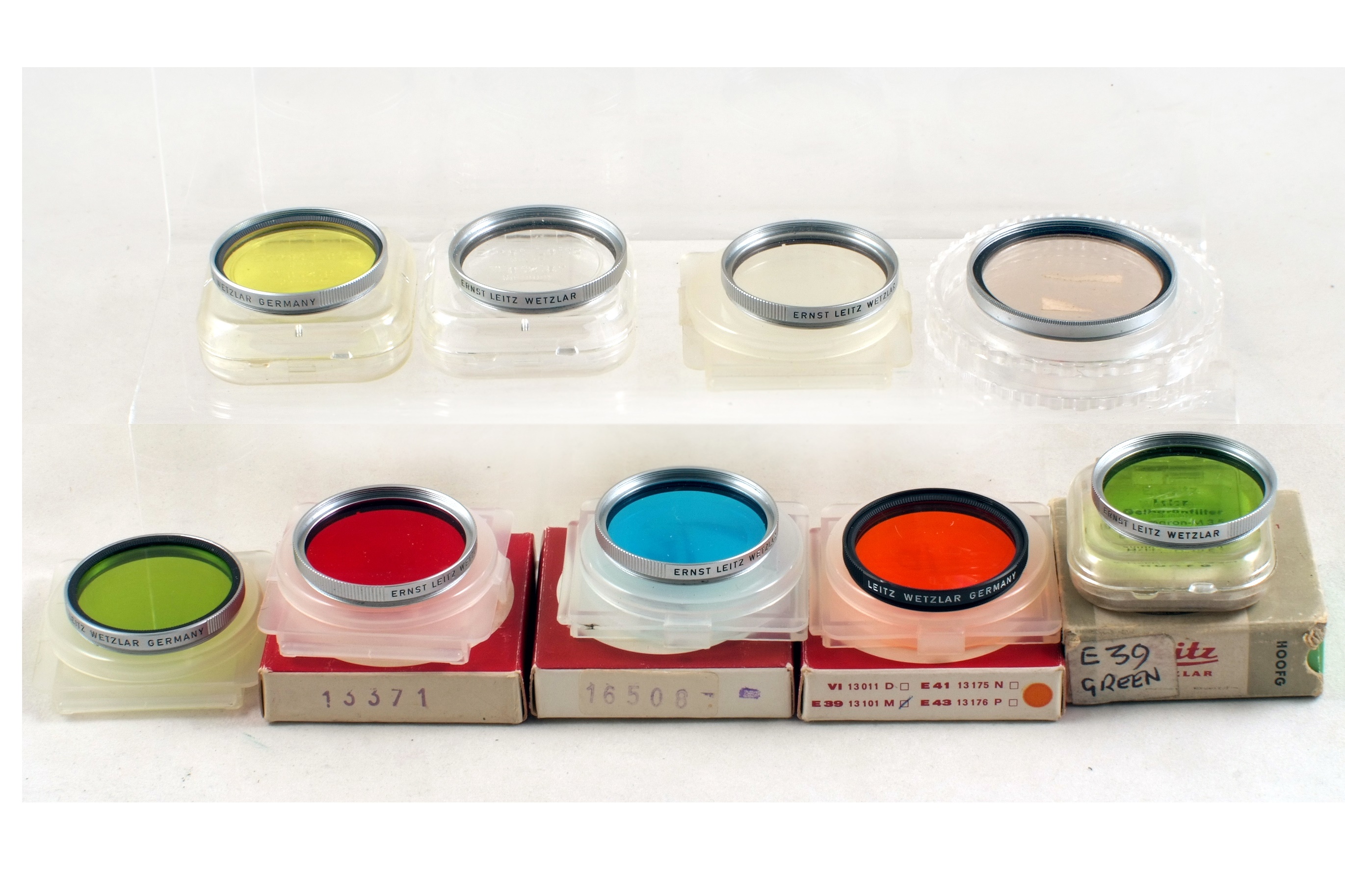 Lot 38 A Good Selection of Leica Filters.