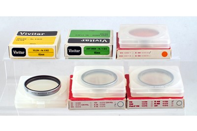 Lot 38 - A Good Selection of Leica Filters.