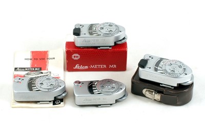 Lot 39 - Group of Leica MR & MC Exposure Meters.