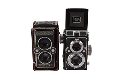 Lot 97 - A Pair of TLR Cameras