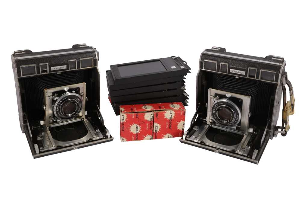 Lot 175 - A Pair of Kalart Press Cameras