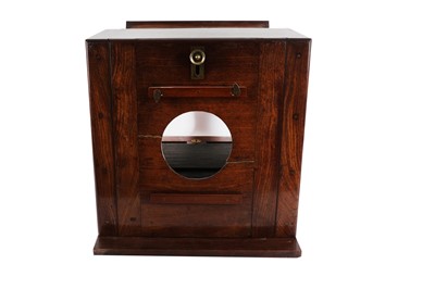 Lot 180 - A Unmarked Large Tailboard Wet Plate Camera