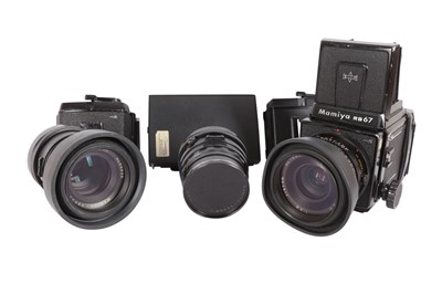 Lot 137 - A Mamiya RB67 Professional-S Medium Format SLR Camera