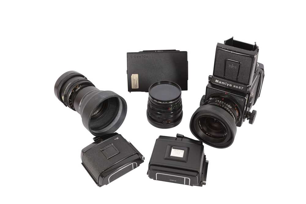 Lot 137 - A Mamiya RB67 Professional-S Medium Format SLR Camera