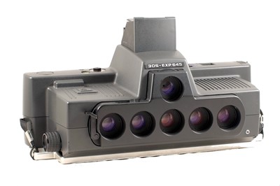 Lot 81 - Rare 3DS-EXP 645 Medium Format Lenticular Camera.