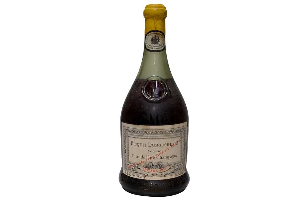 Lot 124 - Bisquit Dubouche & Co Grande Fine Champagne 1914