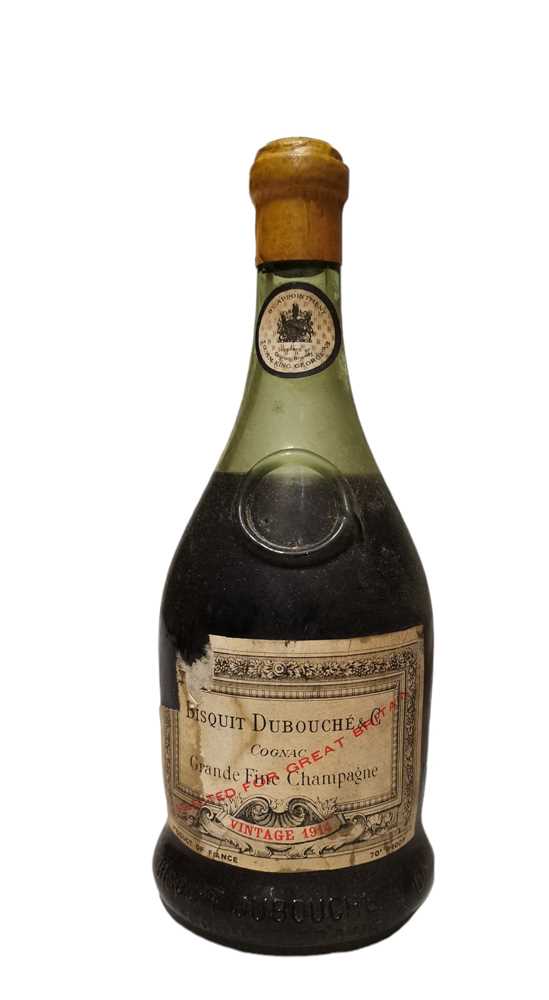Lot 125 - Bisquit Dubouche & Co Grande Fine Champagne 1914