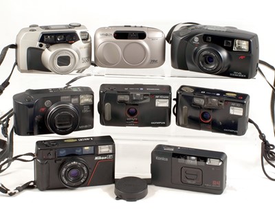 Lot 288 - Konica A4 & Other Classic Compact AF Cameras.