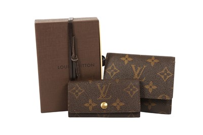 Lot 260 - Louis Vuitton Monogram Key Holder and Card Wallet