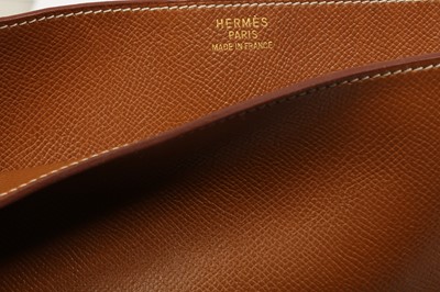 Lot 285 - Hermes Gold Veau Greine Danube Briefcase