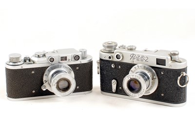 Lot 11 - A FED I & a FED 2 Leica Copy with Elmar Type Lens.