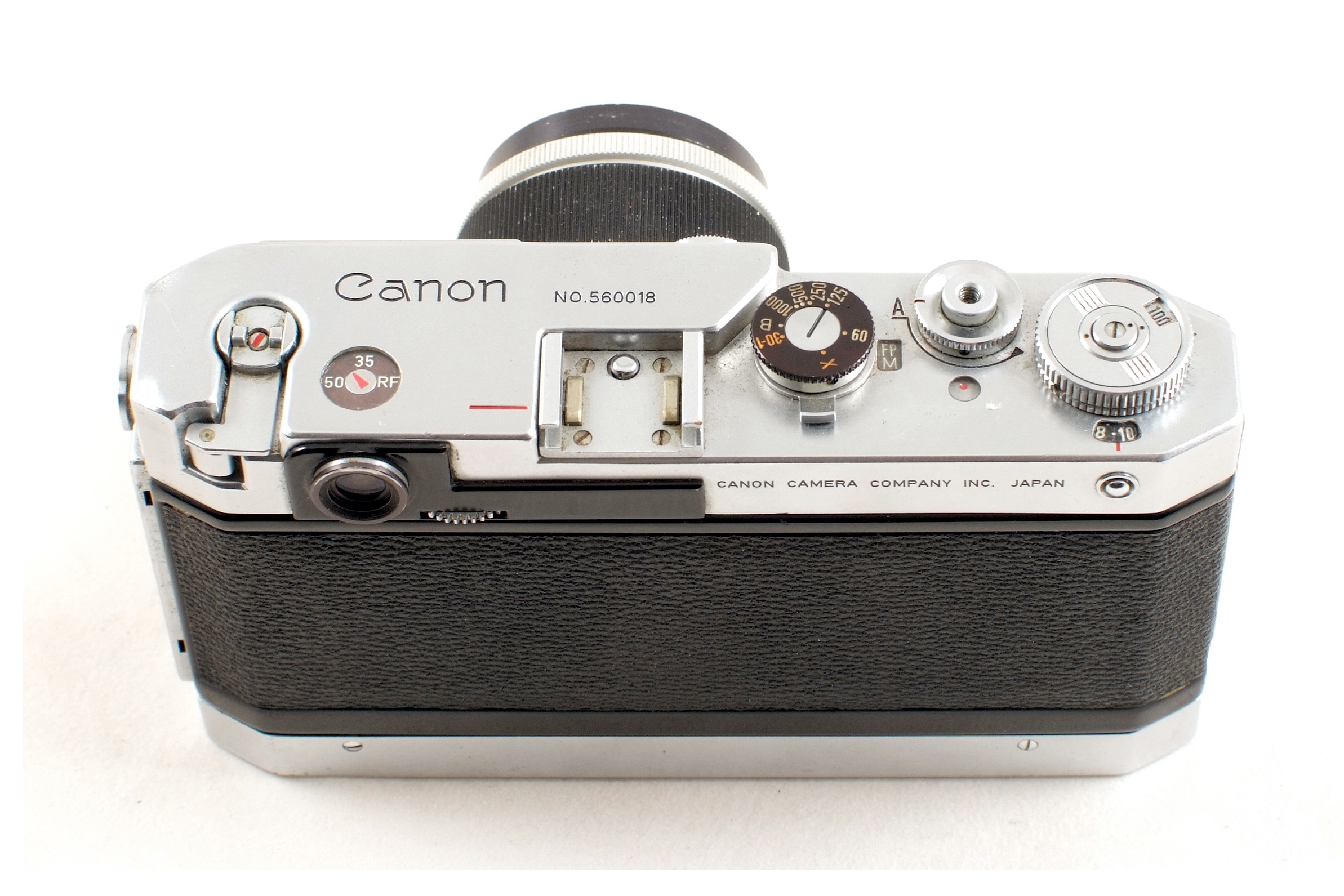Lot 136 Canon Model VT De Luxe Rangefinder Camera.