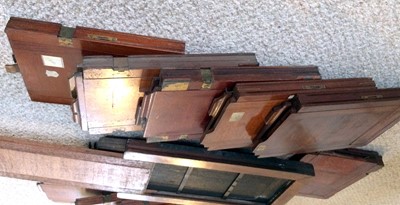 Lot 177 - Quantity of Half Plate Bookform & Other Double Dark Slides.
