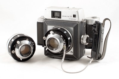 Lot 166 - Two Mamiya 23 120 Rangefinder Cameras.