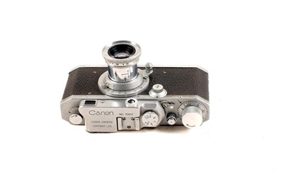 Lot 135 - Early Canon SII Rangefinder Camera.