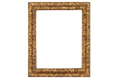 Lot 180 - A BOLOGNESE 17TH CENTURY CARVED AND GILDED FRAME