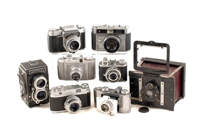 Lot 278 - Bellieni Extra Plat & other Interesting French Cameras.