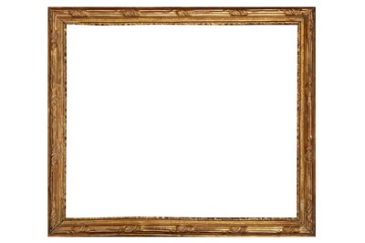 Lot 194 - A LOUIS XV STYLE CARVED AND GILDED PASTEL FRAME