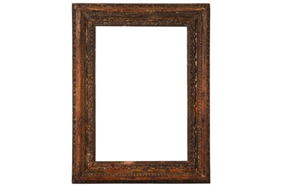 Lot 120 - AN ITALIAN 18TH CENTURY CARVED AND GILDED SALVATOR ROSA FRAME