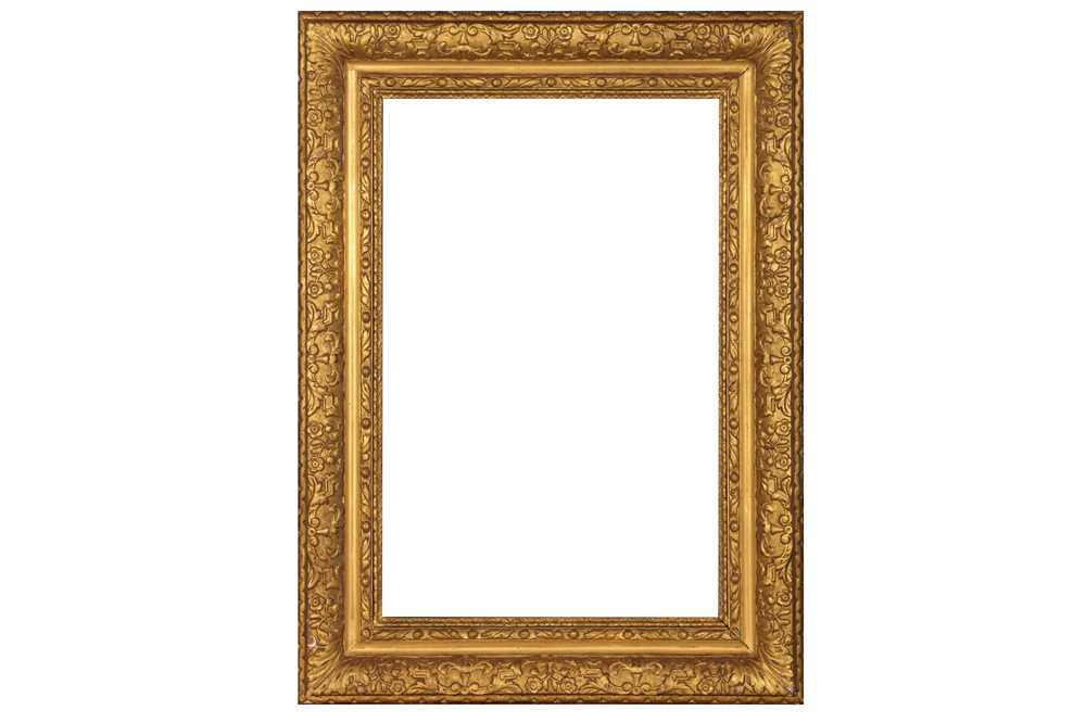 Lot 184 - AN ENGLISH 17TH CENTURY STYLE GILDED COMPOSITION LELY FRAME