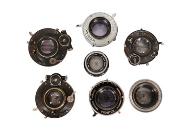 Lot 233 - A Good Selection of Lenses in Shutters