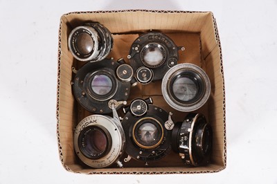 Lot 233 - A Good Selection of Lenses in Shutters