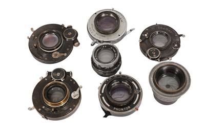 Lot 233 - A Good Selection of Lenses in Shutters