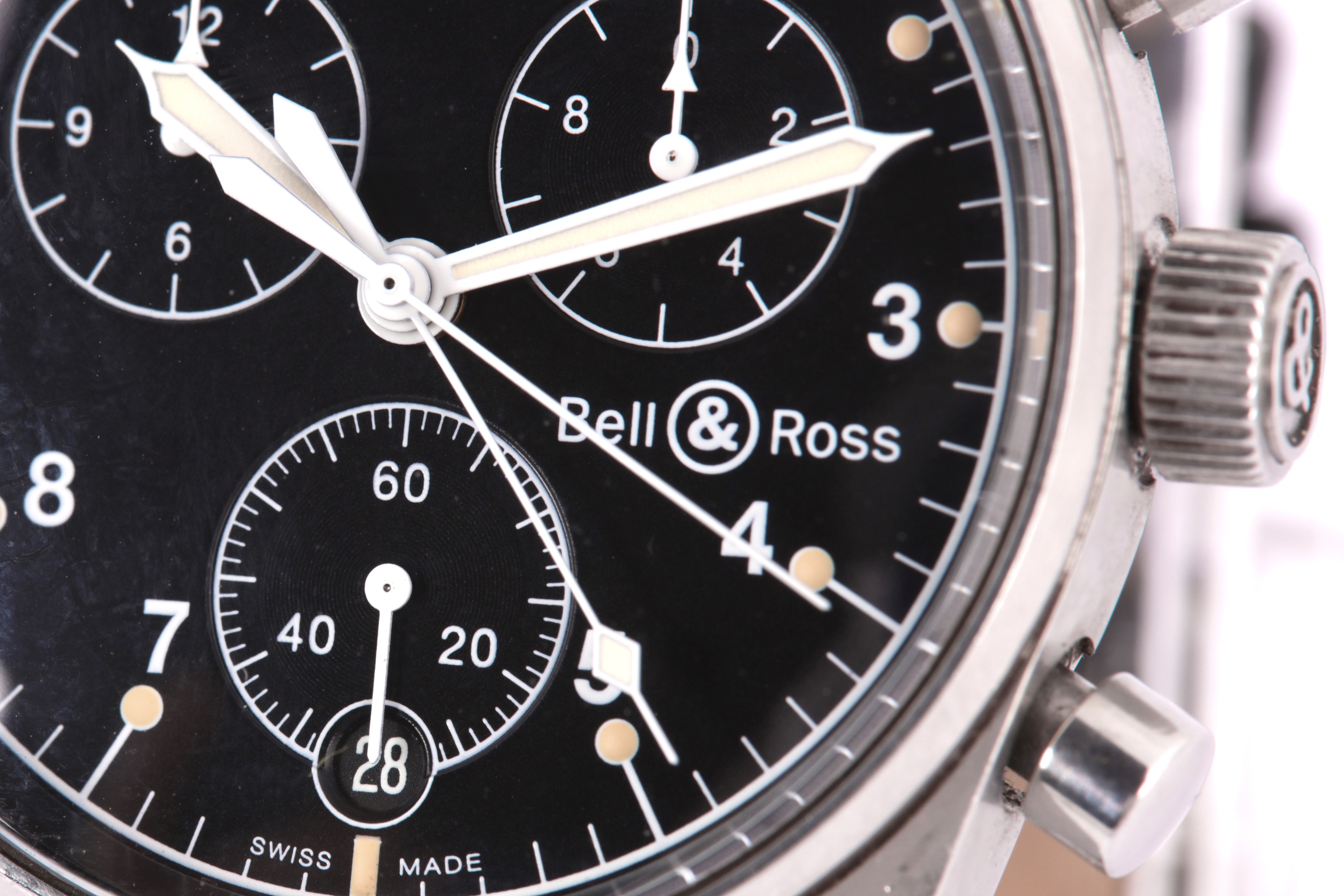 Bell & ross vintage 120 chronograph clearance