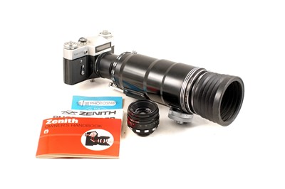 Lot 215 - An Uncommon Zenit EC Photosniper Outfit