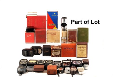 Lot 71 - LARGE Collection of Exposure & Other Meters.