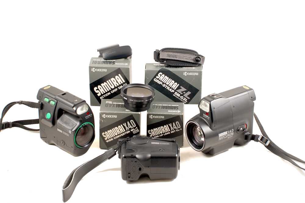 Lot 218 - Group of Three Yashica Samurai Half-Frame