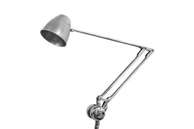 Lot 112 - AN ADMEL 'FINGALITE' COUNTER-BALANCED ANGLEPOISE CHROMED METAL STANDING LAMP, 20TH CENTURY