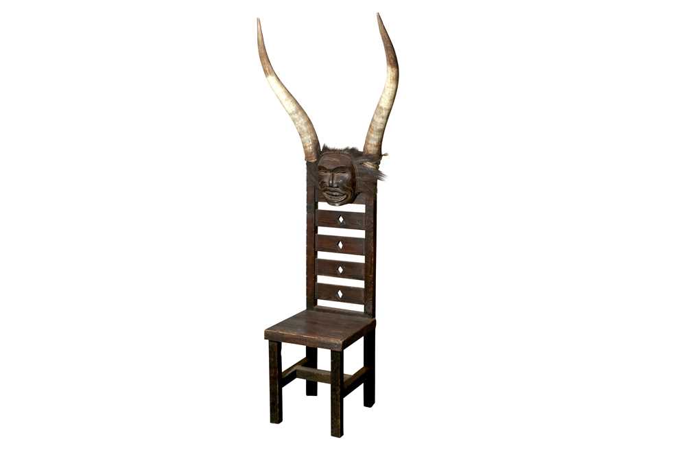 Lot 41 - THE DEVIL'S CHAIR FROM VIKTOR WYND'S MUSEUM