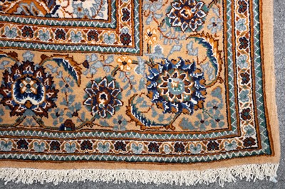 Lot 81 - A VERY FINE KASHAN RUG, CENTRAL PERSIA