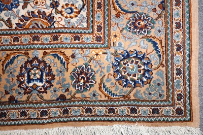 Lot 66 - A VERY FINE KASHAN RUG, CETRAL PERSIA