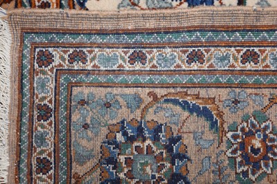 Lot 66 - A VERY FINE KASHAN RUG, CETRAL PERSIA