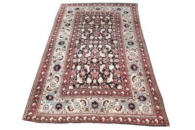 Lot 30 - AN ANTIQUE AGRA RUG, NORTH INDIA