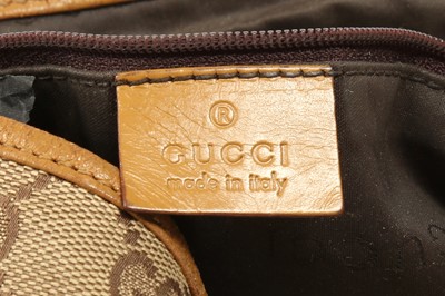 Lot 170 - Gucci Beige Monogram Jackie Bag
