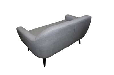 Lot 14 - A CONTEMPORARY SOFA UPHOLSTERED IN GREY FABRIC, 21ST CENTURY