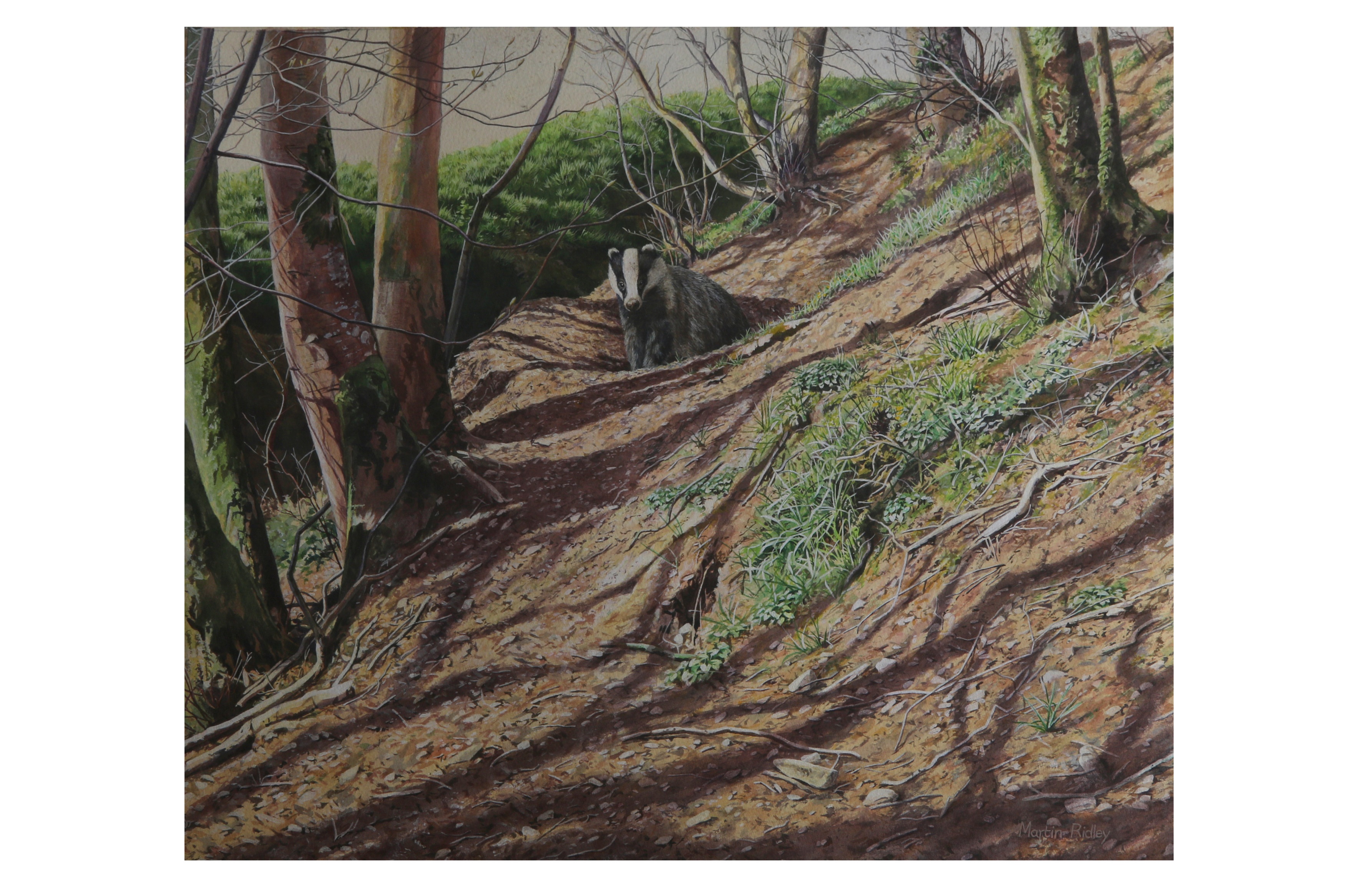 Martin Ridely Artist Lot 582 - MARTIN RIDLEY (SCOTTISH B.1967)