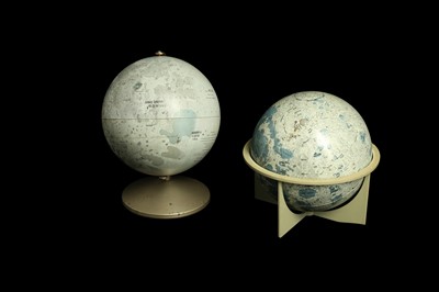 Lot 334 - TWO 1960'S LUNAR GLOBES